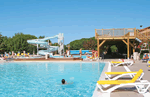 Beach holidays at Camping Douce Quietude in St Raphael, Cote d'Azur.  CHCA04A