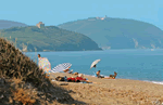 Beach holidays at Park Albatros in San Vincenzo, Tuscany.  CHTO06Y